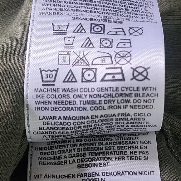 Guess Olive Green Knit Button Down Shirt - Picture 11 of 11